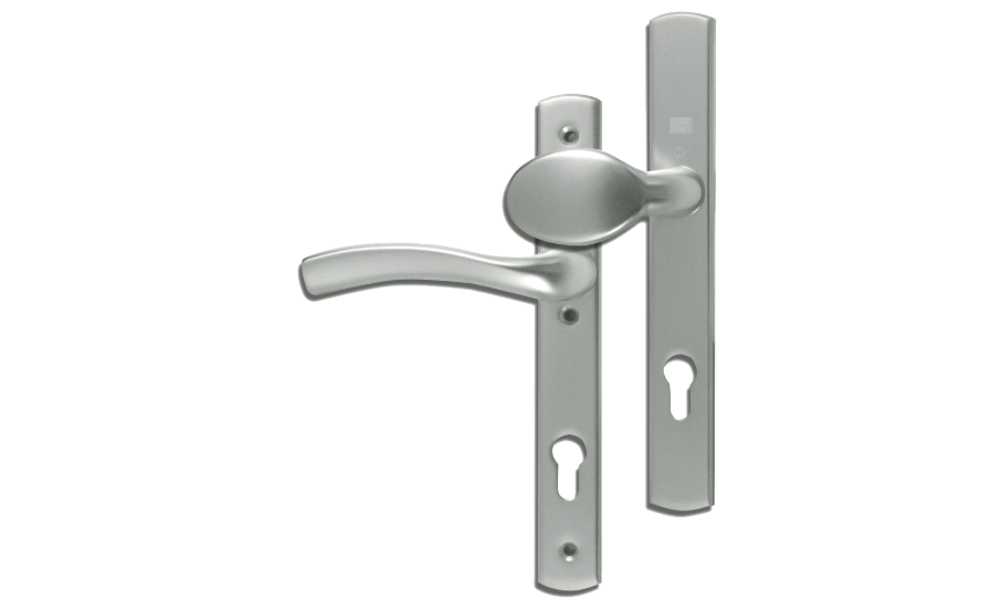 WINKHAUS Palladio XL Unsprung Lever/Fixed Pad Multipoint Door Handles 92mm PZ 214mm Fixings