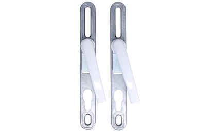 WINLOCK Universal Repair Handle Frame Set Sprung Adjustable Lever/Lever Multipoint Door Handles 62mm to 92mm PZ 160mm to 220mm Fixings