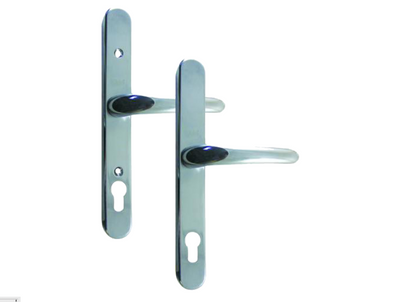 YALE Retro Sprung Lever/Lever Multipoint Door Handles 92mm PZ Adjustable Fixings