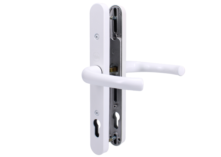 YALE Retro Sprung Lever/Lever Multipoint Door Handles 92mm PZ Adjustable Fixings
