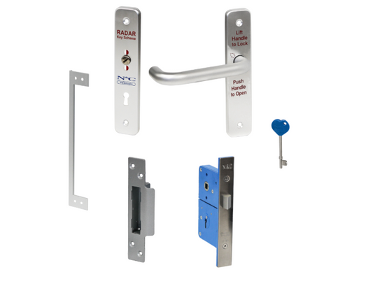 N&C Phlexicare Genuine RADAR Lockset SAA