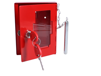 SECURIKEY EK1A Emergency Key Box Glass Fronted With Camlock