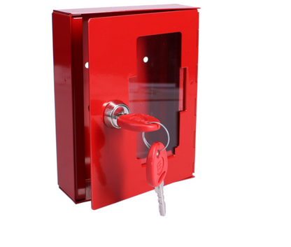 SECURIKEY EK1A Emergency Key Box Glass Fronted With Camlock