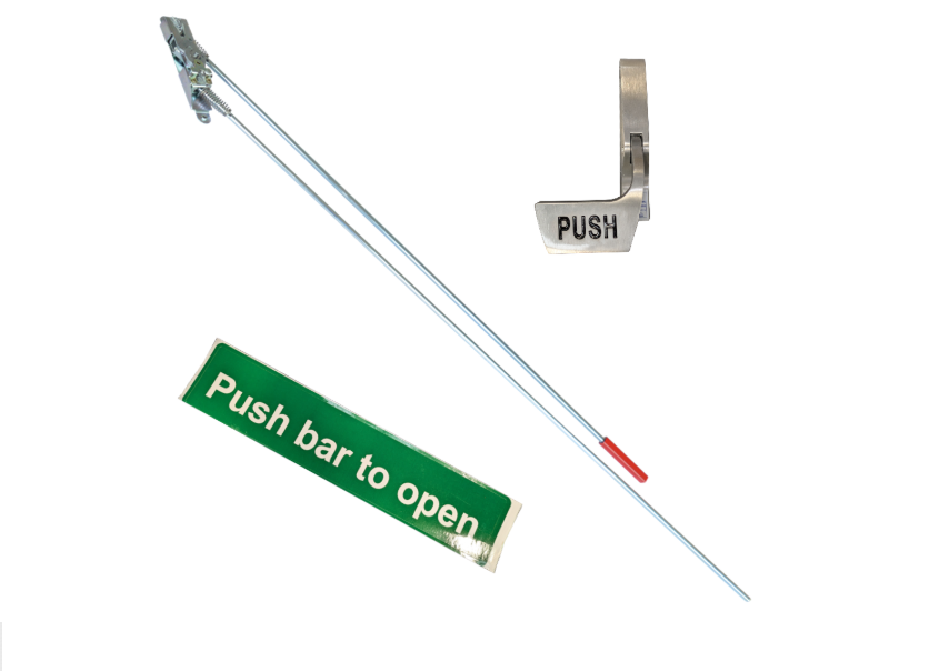 AXIM PR7085 Concealed Rod Push Pad Exit Device