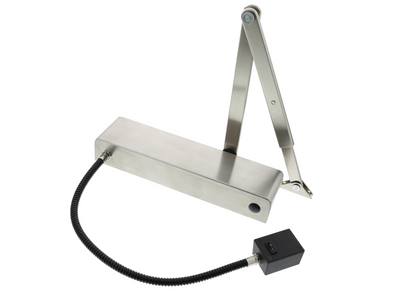 BRITON 3934 Electromagnetic Hold Open/Swing Free Door Closer Size 3-4