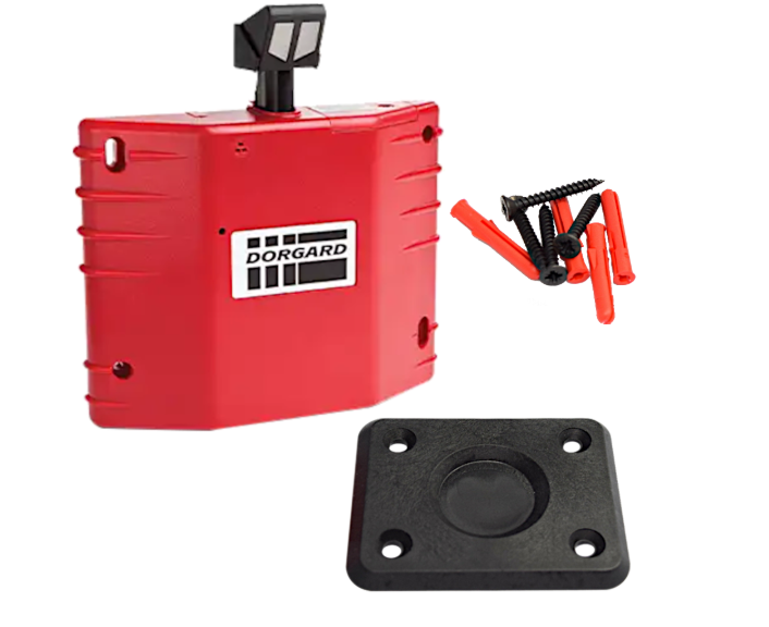 FIRECO Dorgard DG2000 Door Hold Open Device C/W Standard Flat Floorplate