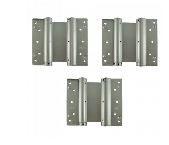 LIOBEX Fire Rated Double Action Spring Hinges C/W Intumescent