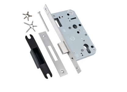 BRITON 5710 DIN Standard Fire Rated Euro Profile Deadlock Case 60mm Backset