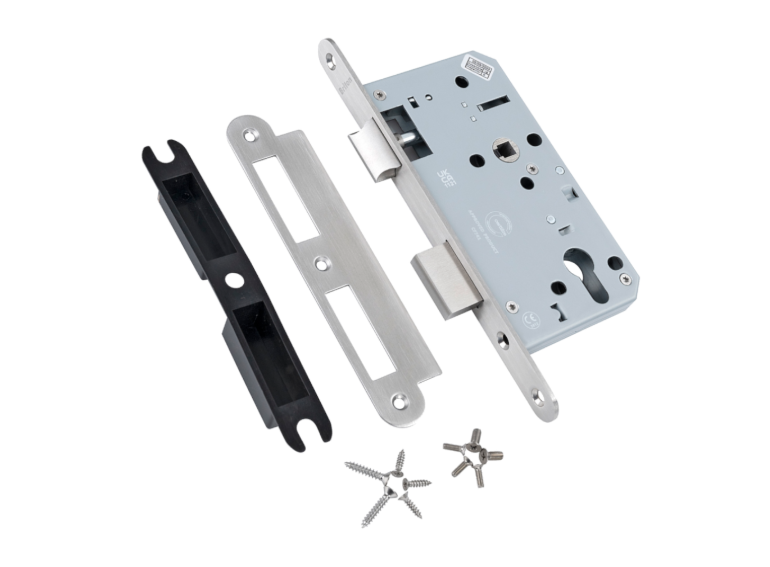 BRITON 5720 DIN Standard Fire Rated Euro Profile Sashlock Case 60mm Backset