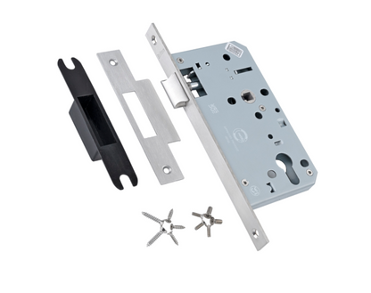 BRITON 5740 DIN Standard Fire Rated Latch Case 60mm Backset