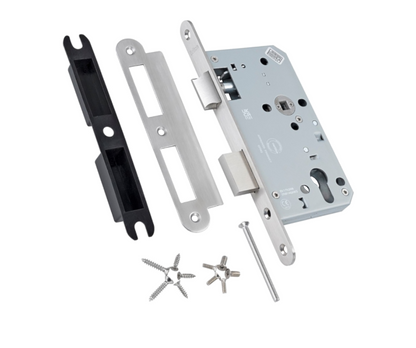 BRITON 5760 DIN Standard Fire Rated Euro Escape Sashlock Case 60mm Backset
