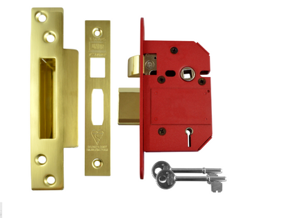 UNION J2200 StrongBOLT BS 5 Lever Sashlock