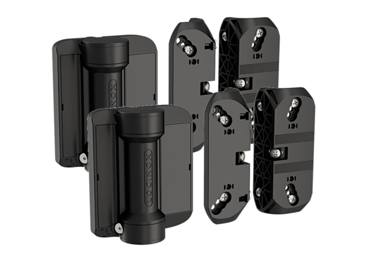 LOCINOX Serval 180 Degree Spring Gate Hinge With Self Drilling Screws