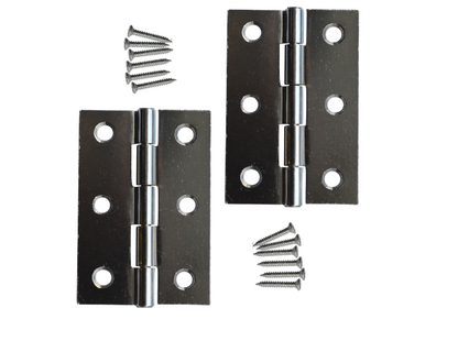 ASEC 75mm Button Tip Butt Hinges
