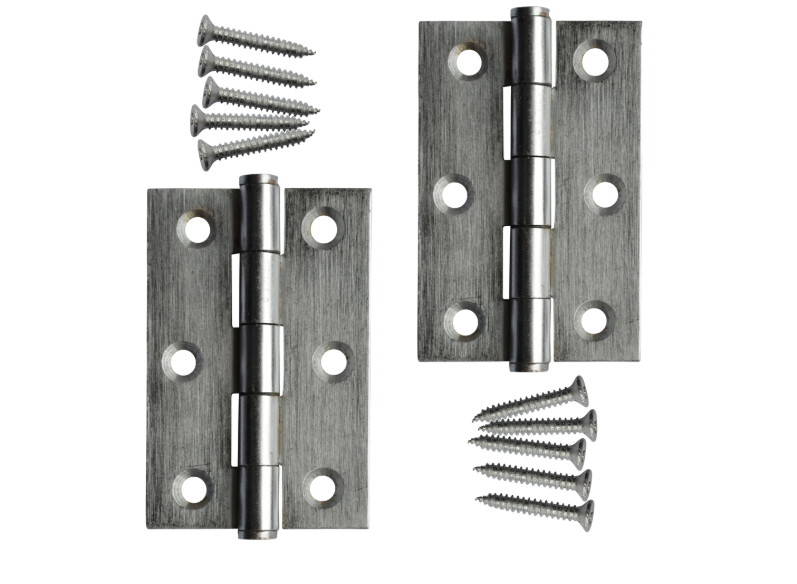 ASEC 75mm Button Tip Butt Hinges