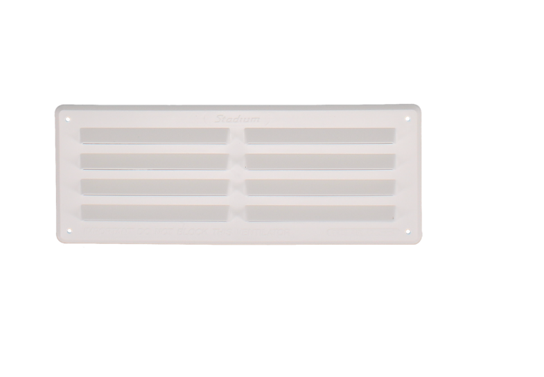STADIUM Plastic Louvre Ventilator With Flyscreen