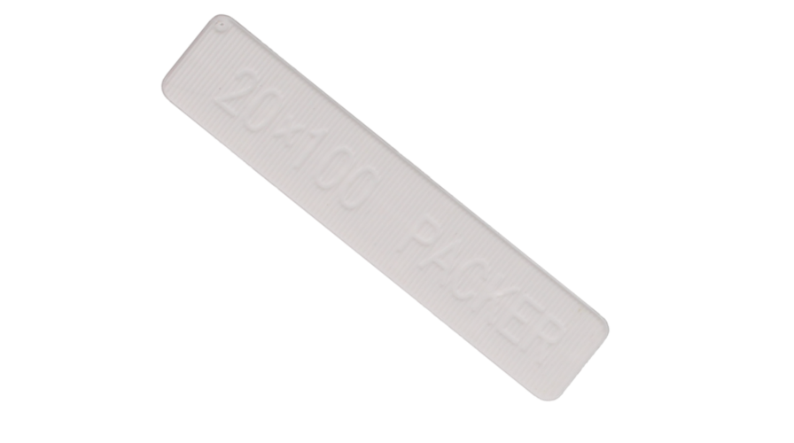 Flat Glazing Packers 100mm Length x 20mm Width (1000 PACK)
