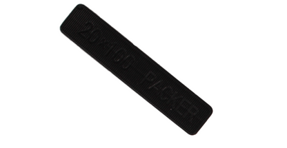 Flat Glazing Packers 100mm Length x 20mm Width (1000 PACK)