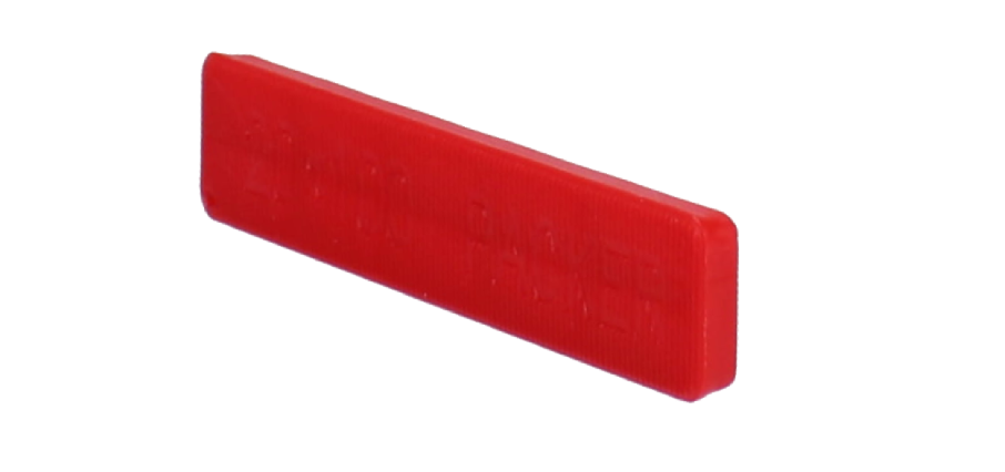 Flat Glazing Packers 100mm Length x 20mm Width (1000 PACK)