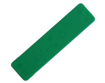 Flat Glazing Packers 100mm Length x 24mm Width (1000 PACK)