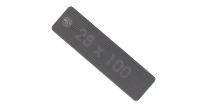 Flat Glazing Packers 100mm Length x 28mm Width (1000 PACK)