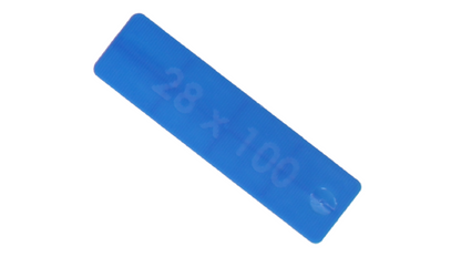 Flat Glazing Packers 100mm Length x 28mm Width (1000 PACK)