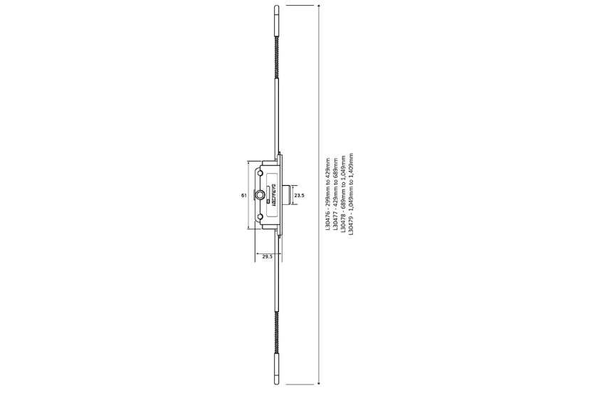 Saracen Deadlock Rods Push Twist