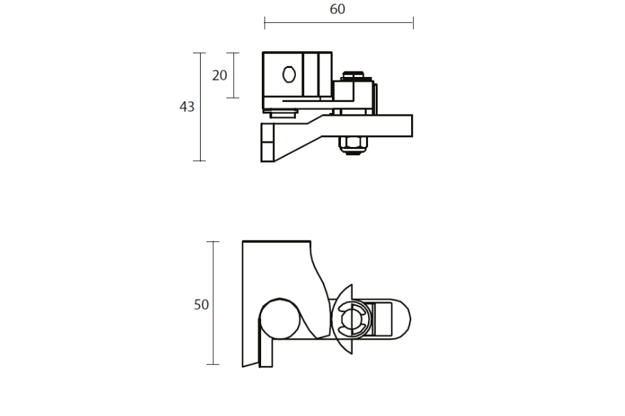 OL Line Manual Locking Window Opener