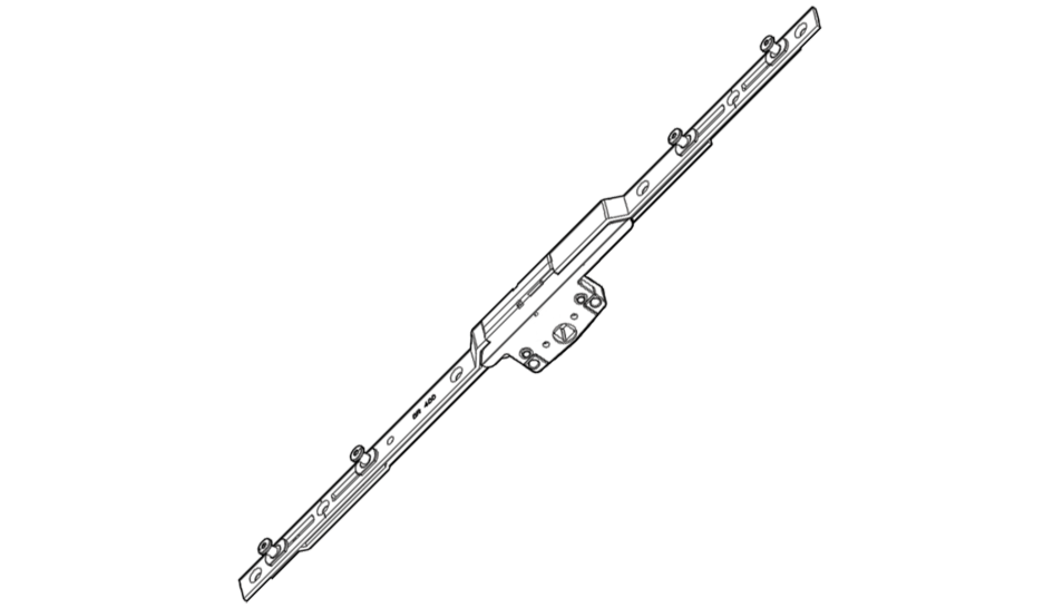 Fixed Twin Espag Rod 8mm Cam 20mm Backset
