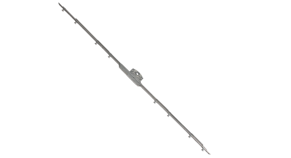Fixed Twin Espag Rod 8mm Cam 22mm Backset