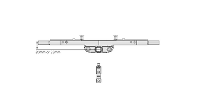 MK II Non-Cropable Shootbolt Window Gearbox