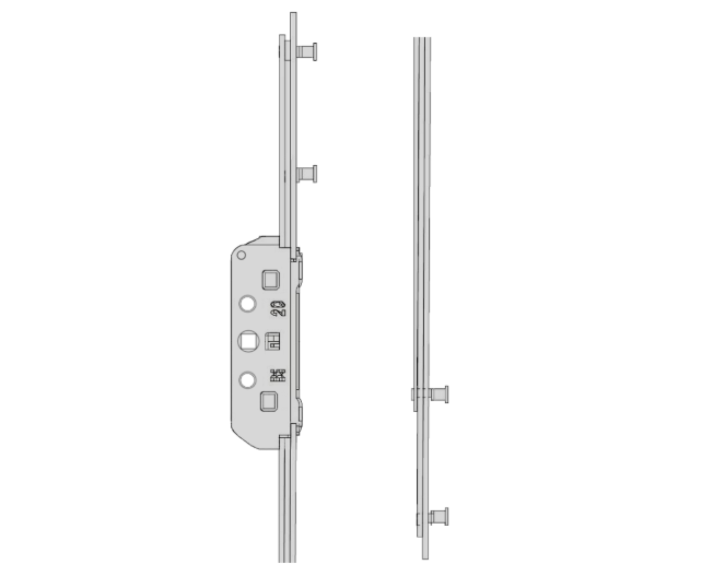 GR RAIL Reach 185 Espag Rod 20mm
