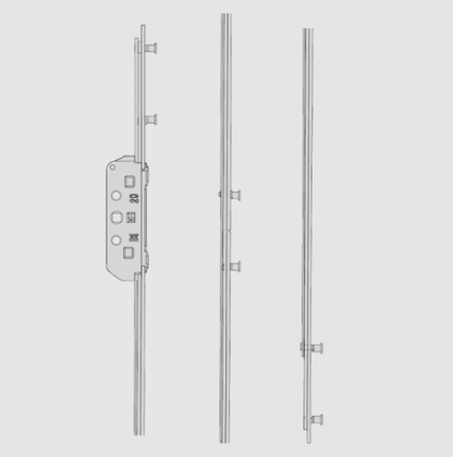 GR RAIL Reach 185 Espag Rod 20mm