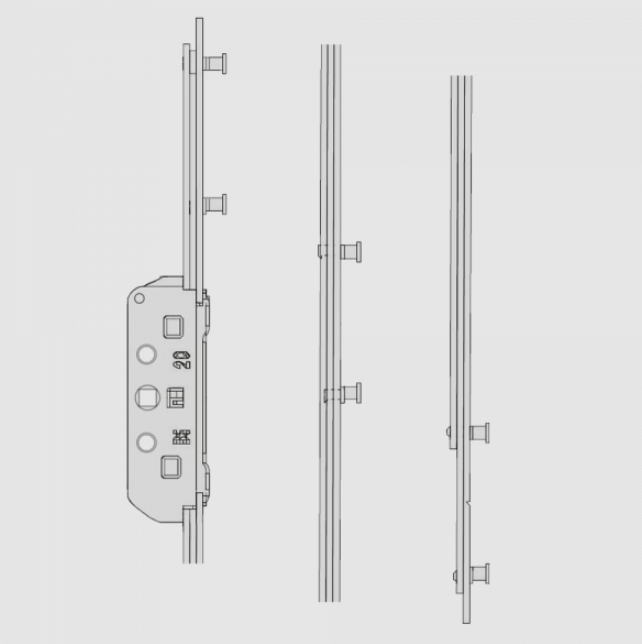 GR RAIL Reach 185 Espag Rod 20mm