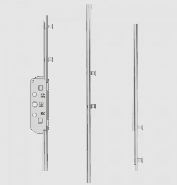 GR RAIL Reach 185 Espag Rod 20mm