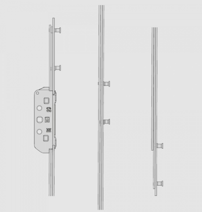 GR RAIL Reach 185 Espag Rod 20mm