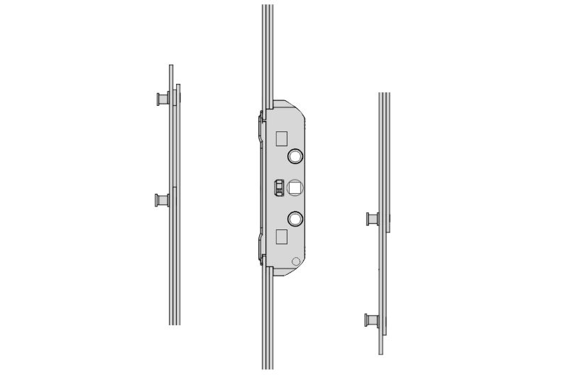 GR RAIL Twin Espag Rod 20mm