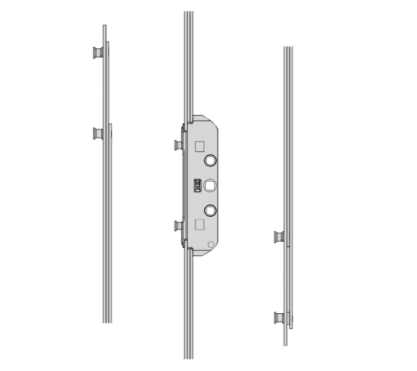 GR RAIL Twin Espag Rod 20mm