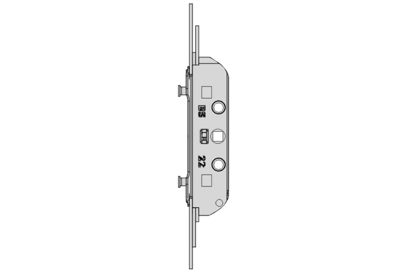 GR RAIL Twin Espag Rod 22mm