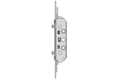GR RAIL Twin Espag Rod 22mm