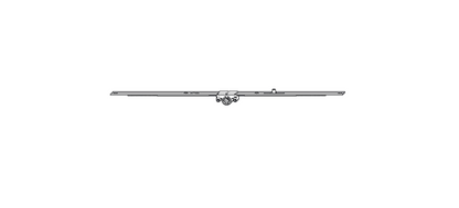 NX Espagnolette 15mm Backset With Centred/Variable Handle Height
