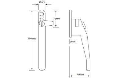 Adaptable Cockspur Handle Kit