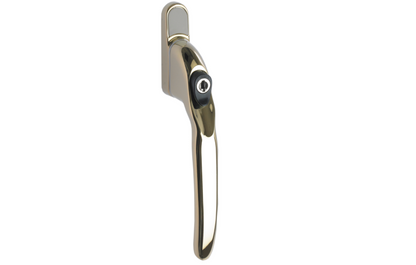 Overture E II Locking Espag Window Handle Inline