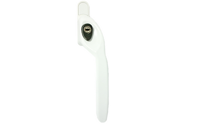 Overture E II Locking Espag Window Handle Offset Handed