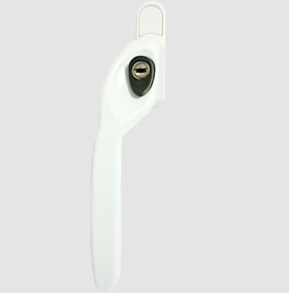 Overture E II Locking Espag Window Handle Offset Handed