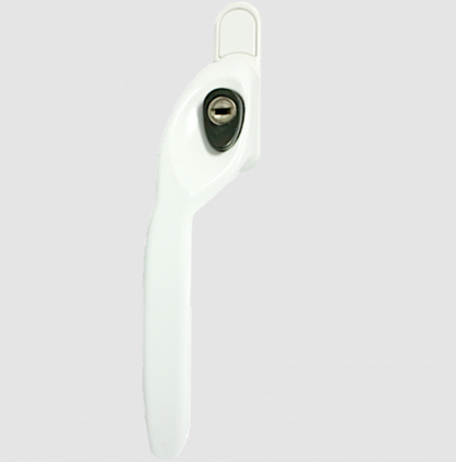 Overture E II Locking Espag Window Handle Offset Handed