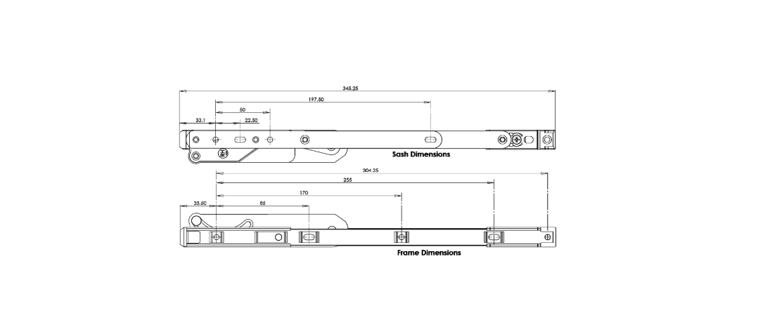 Mega Egress Friction Stay Hinge