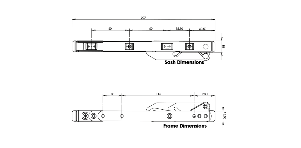 Mega Egress Friction Stay Hinge