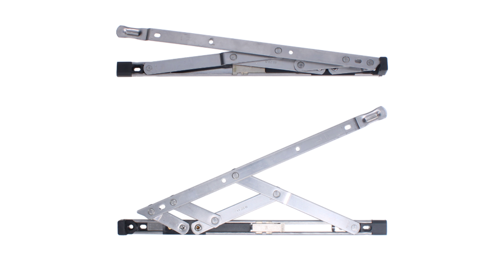 Restricted Top Hung Friction Stay Hinge Pair 17mm
