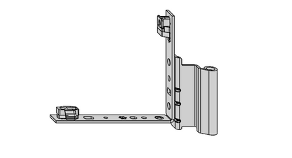 TBT Rebated Corner Support 12/20-13 To Suit 13mm Eurogroove UPVC
